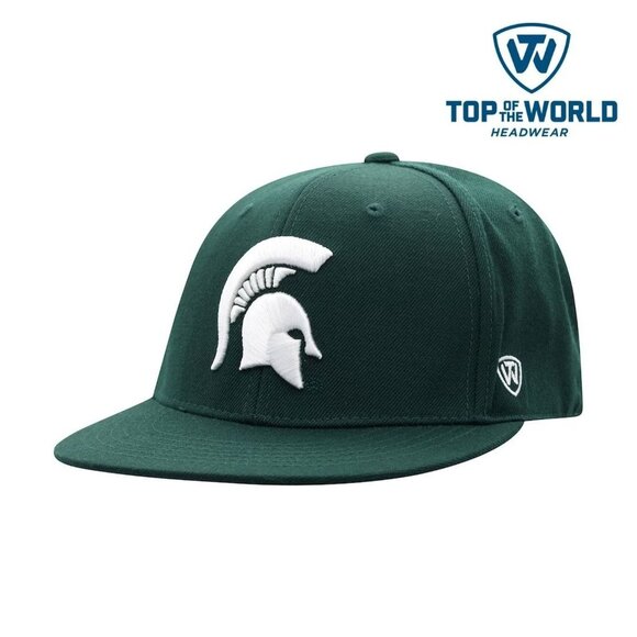 Unisex Top of the World Green Michigan State Spartans cap - Picture 2 of 9